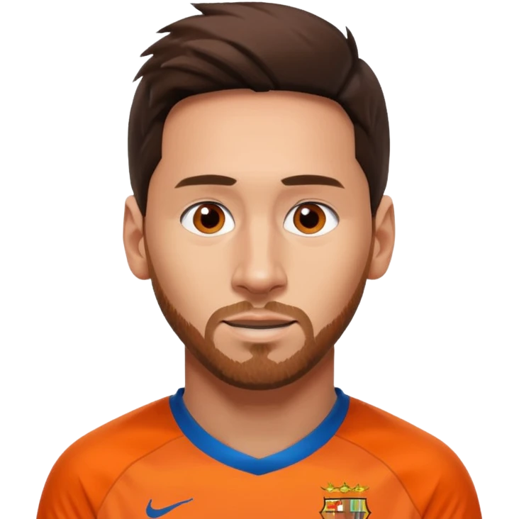 Messi portağal jersey emoji