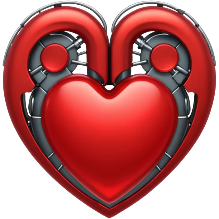 cyber heart emoji