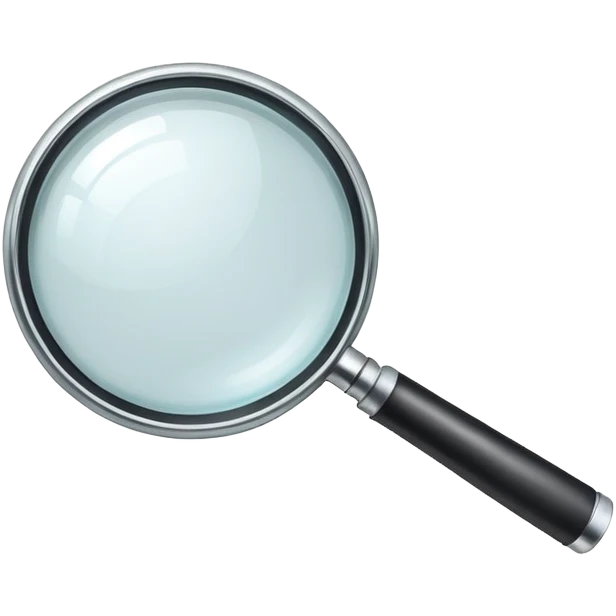 magnifying glasses emoji