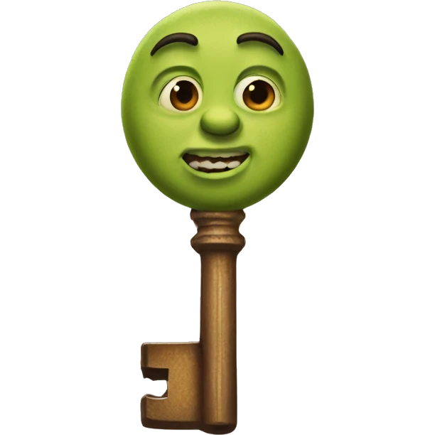 Key from shrek emoji