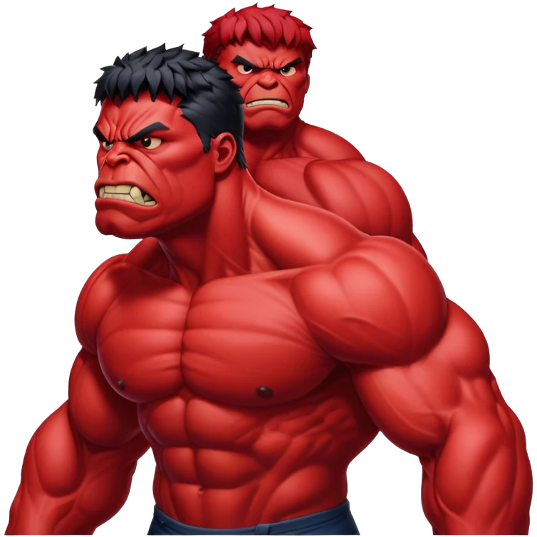 Red Hulk emoji