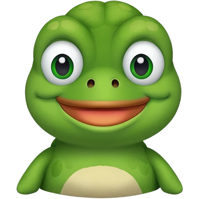 Создай эмодзи Plush Pepe пожалуйста  emoji