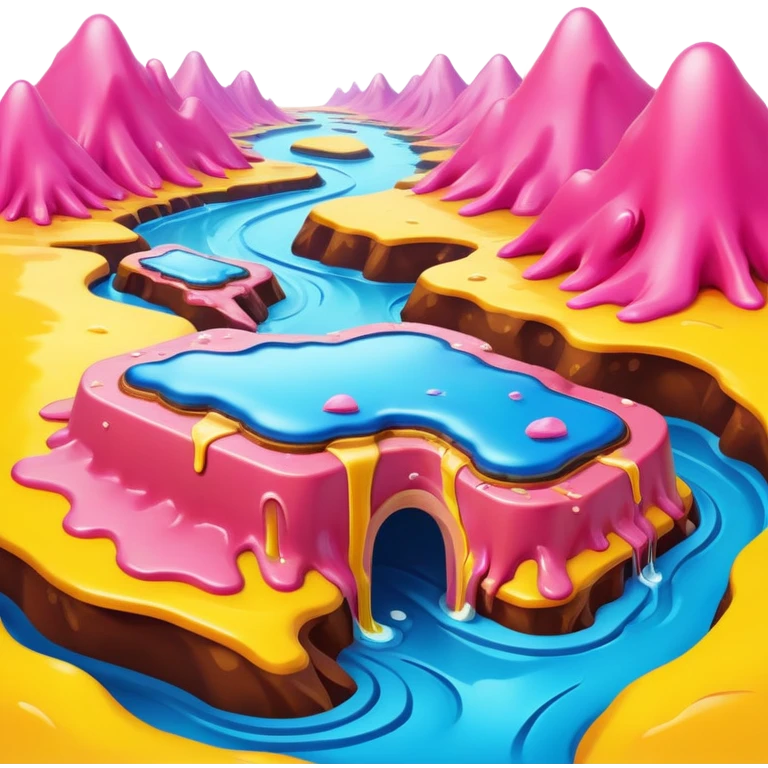 spam land surreal dali melting landscape emoji
