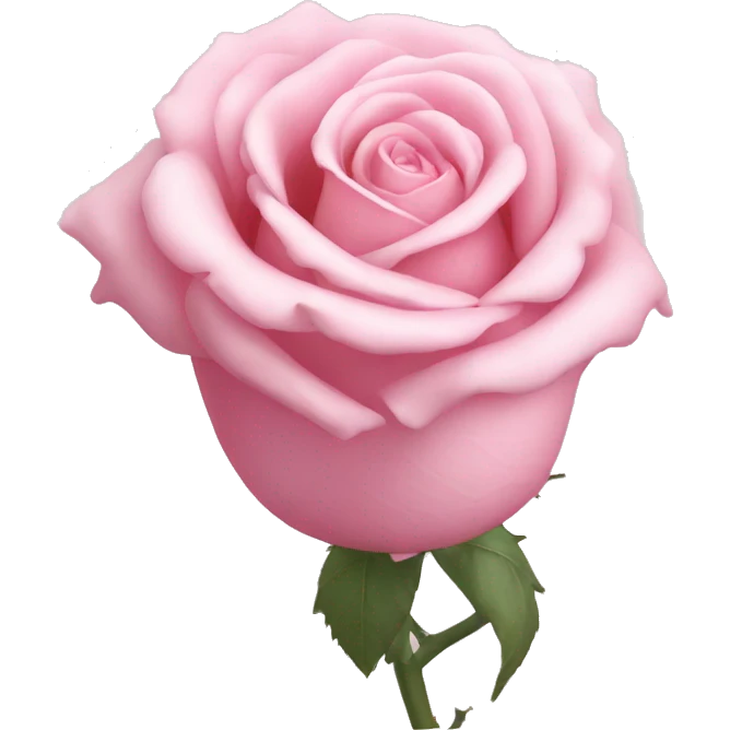Baby pink roses with white bow emoji