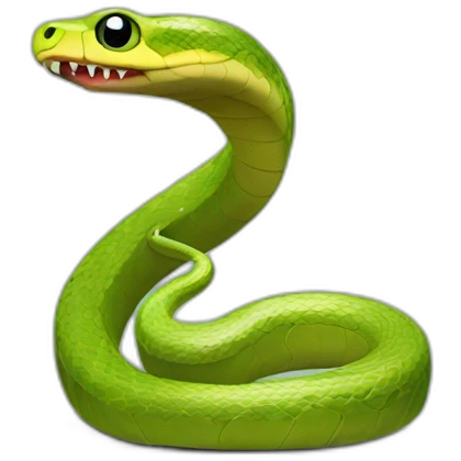 snake laptop emoji