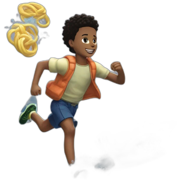 4kt nba youngboy boy running from a shark while a shark running away from Nico Robin full body pawg emoji