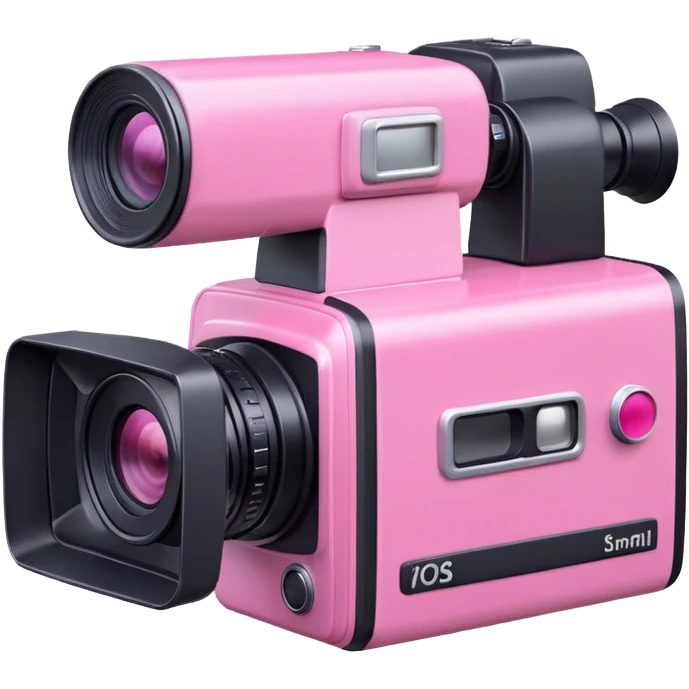 videocamera pink emoji