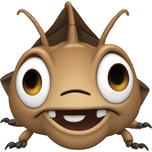 smiling roach emoji