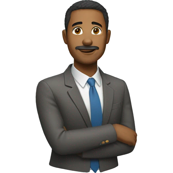 Un homme emoji