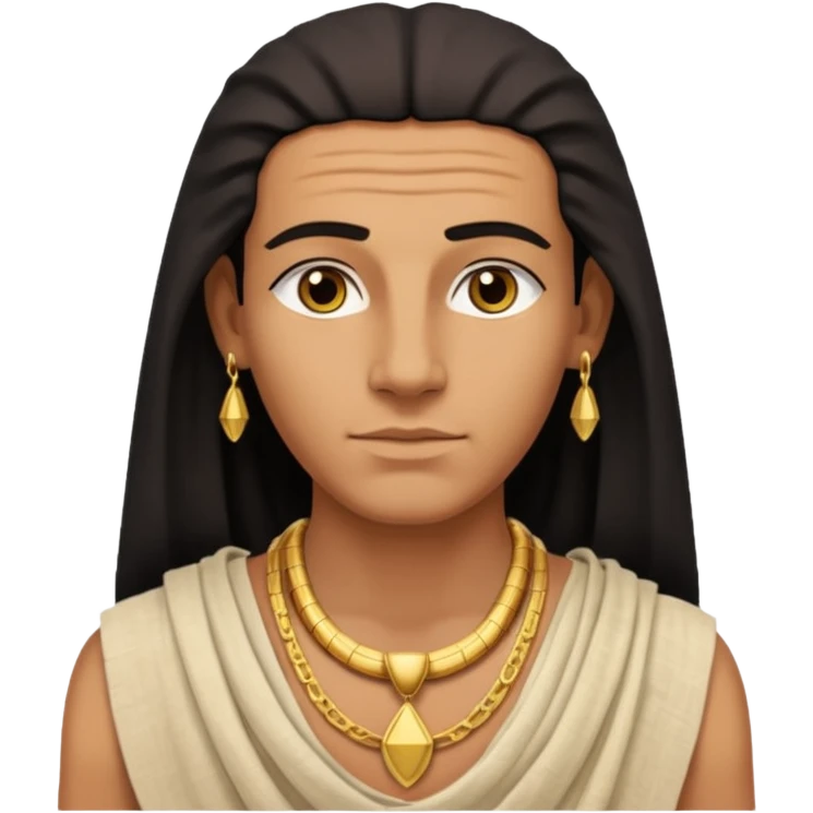 una ciudadana del antiguo egipto emoji