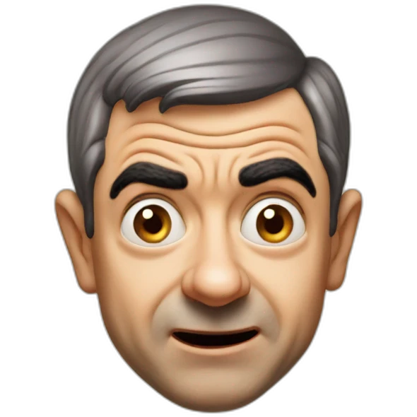 mr.bean surprised emoji