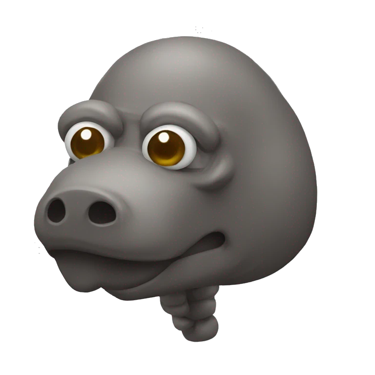 Cancerbero fumando emoji