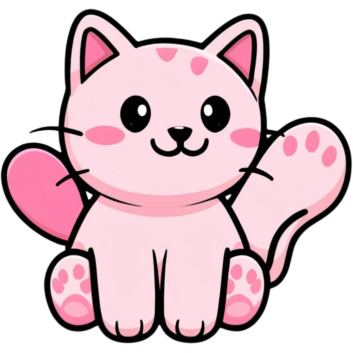 pink pawprint emoji