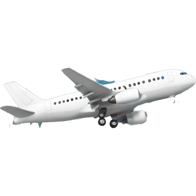 Flight with earth  emoji