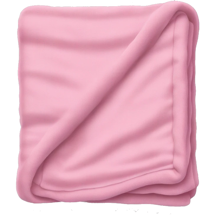 Aesthetic pink blanket￼ emoji