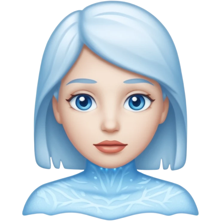 Frost Glow Portrait emoji