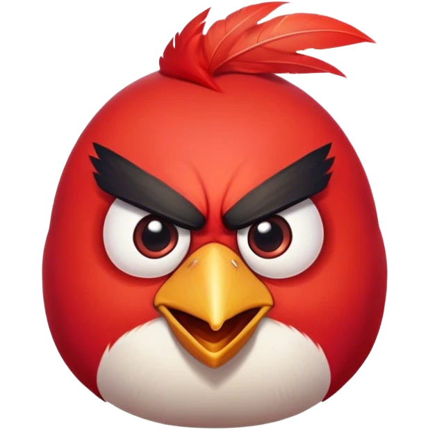 angry bird  emoji