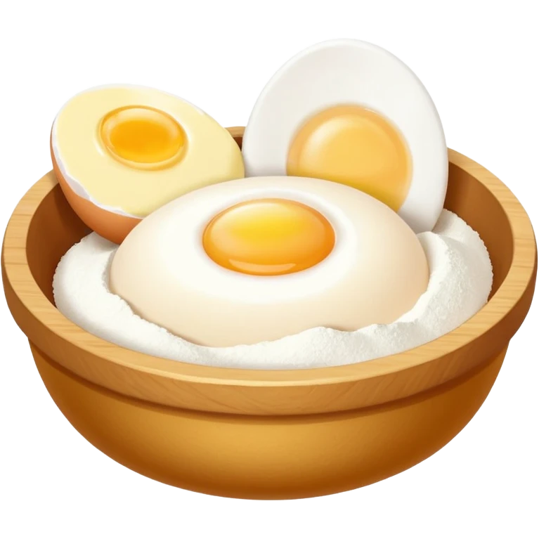 baking ingredients ready for preparation emoji