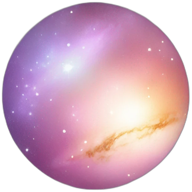 light colored galaxy emoji