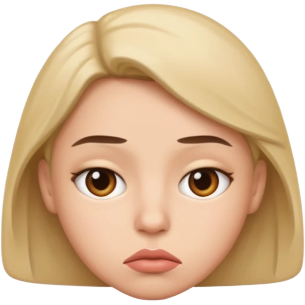 Pouty  emoji