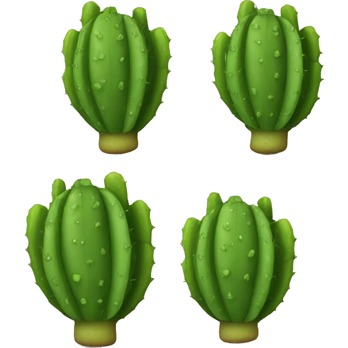 round Nopal emoji