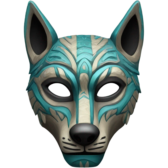 a therian mask  emoji