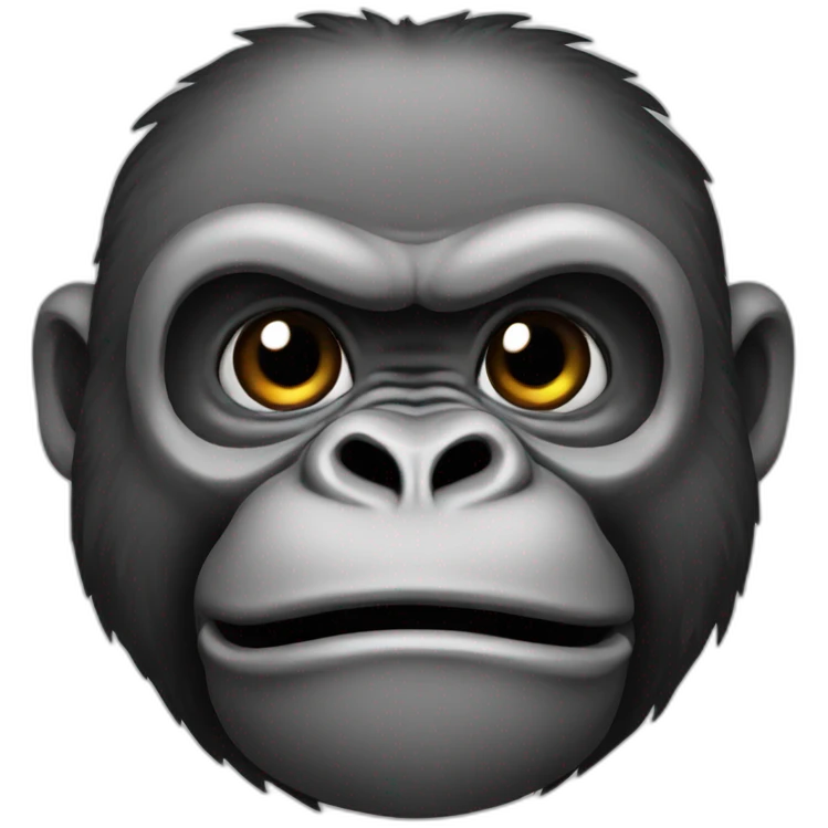 Gorilla oversize emoji