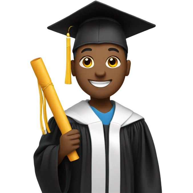 Graduated  emoji
