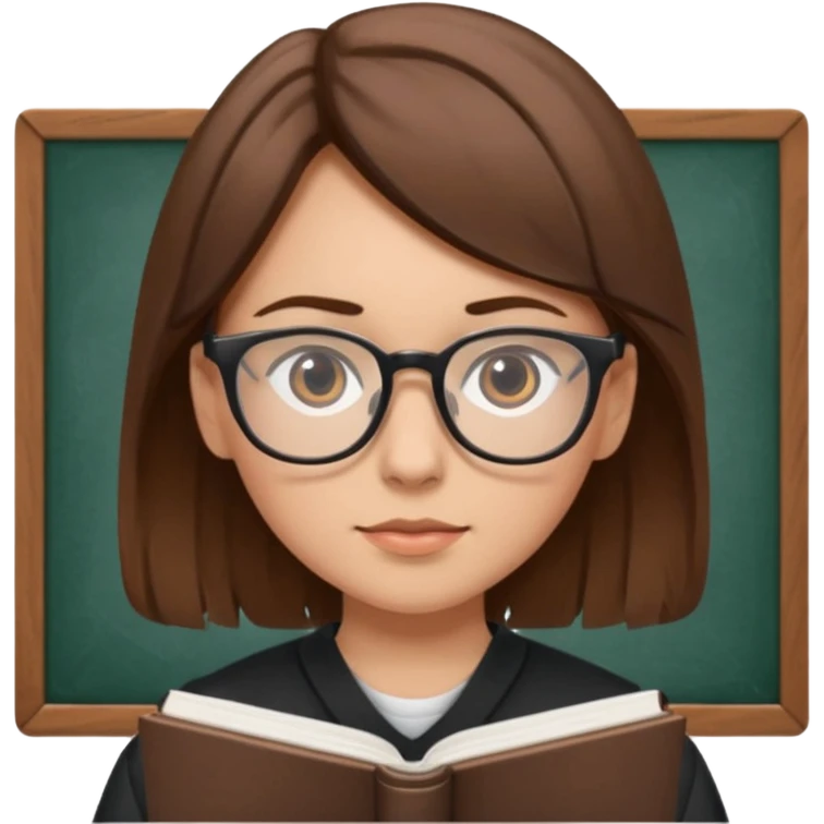 студент учится с дисциплиной и фокусом emoji