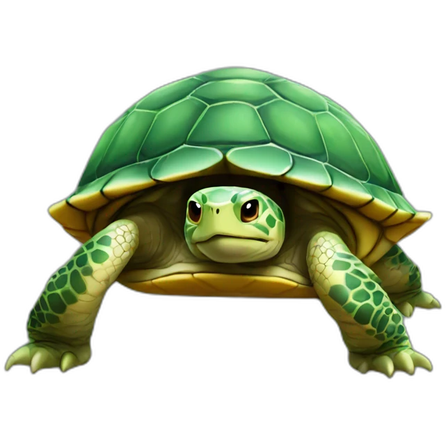 Tortue flash emoji