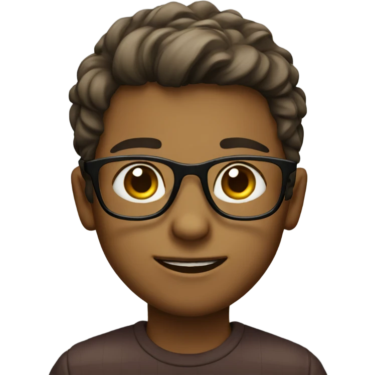 boy with glasses emoji