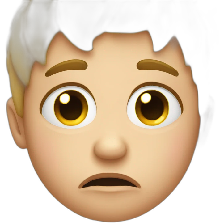 crying emoji with puffy eyes and flushed cheeks emoji