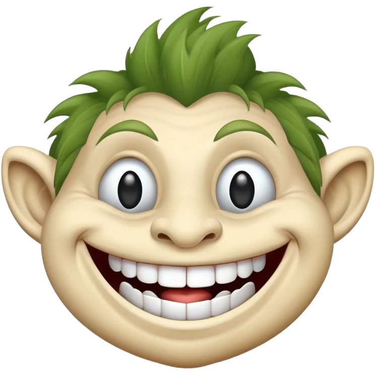 Troll face emoji