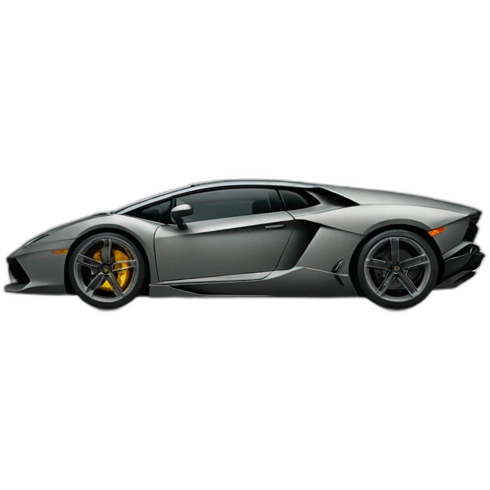 Lamborghini sport car emoji