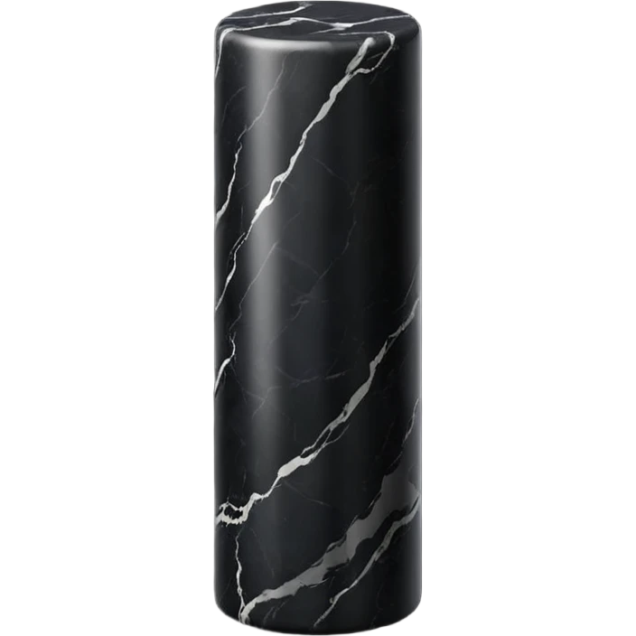 Black marble pillar  emoji