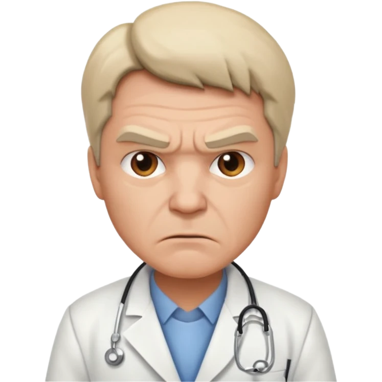 very angry doctor emoji