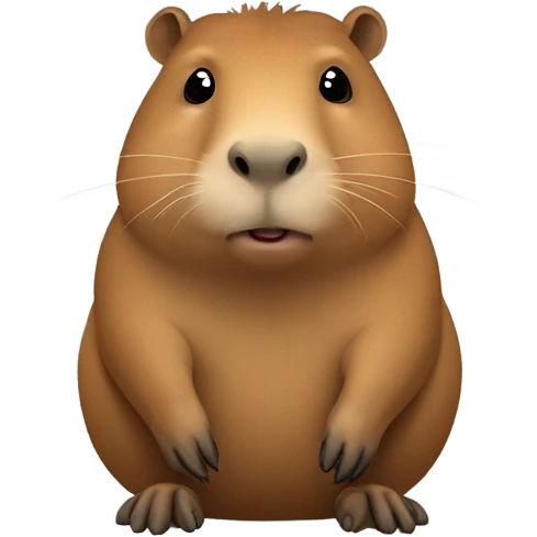 Capybara  emoji