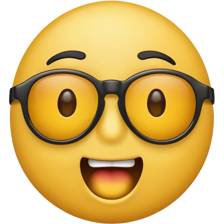 SHOCKED emoji with sunglasses emoji