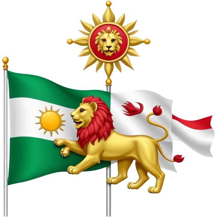پرچم پهلوی emoji