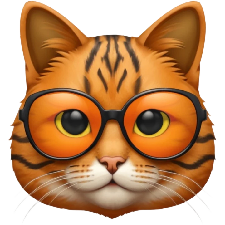 Cat wearing sunglasses emoji