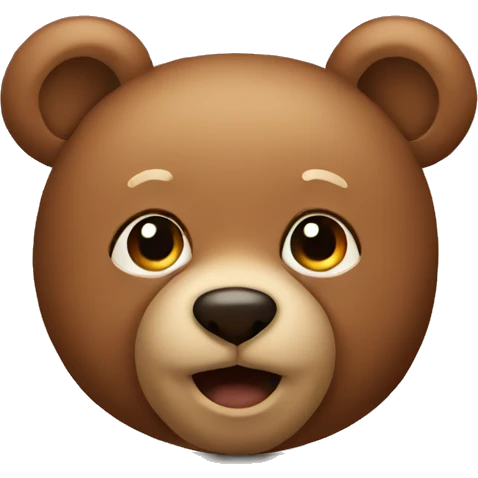 Teddy bear emoji