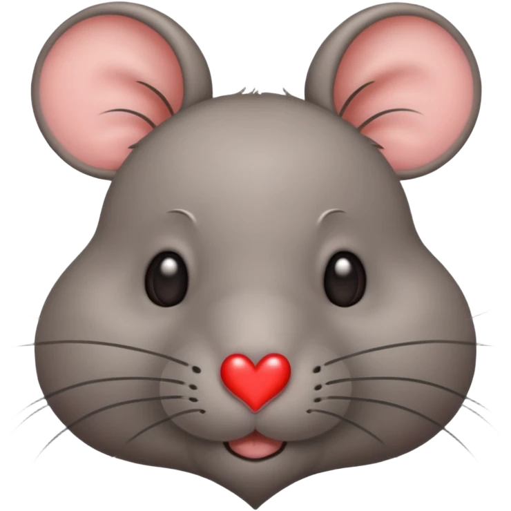 rat with heart eyes emoji