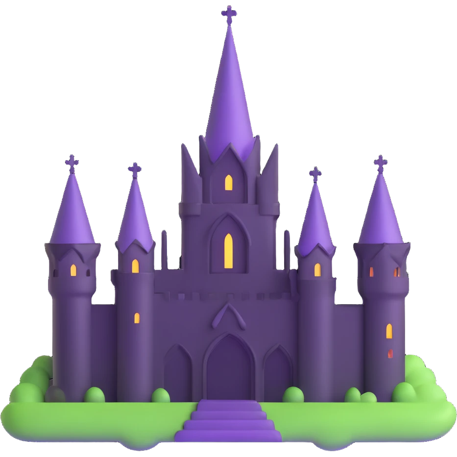 Gothic glitter emoji