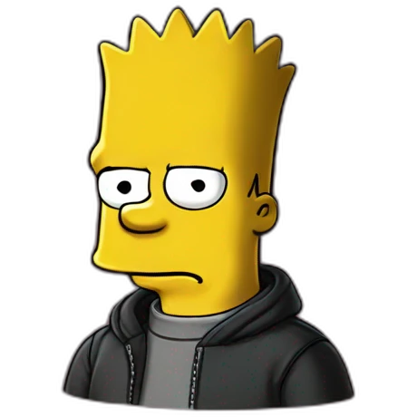 Simpson bart emoji