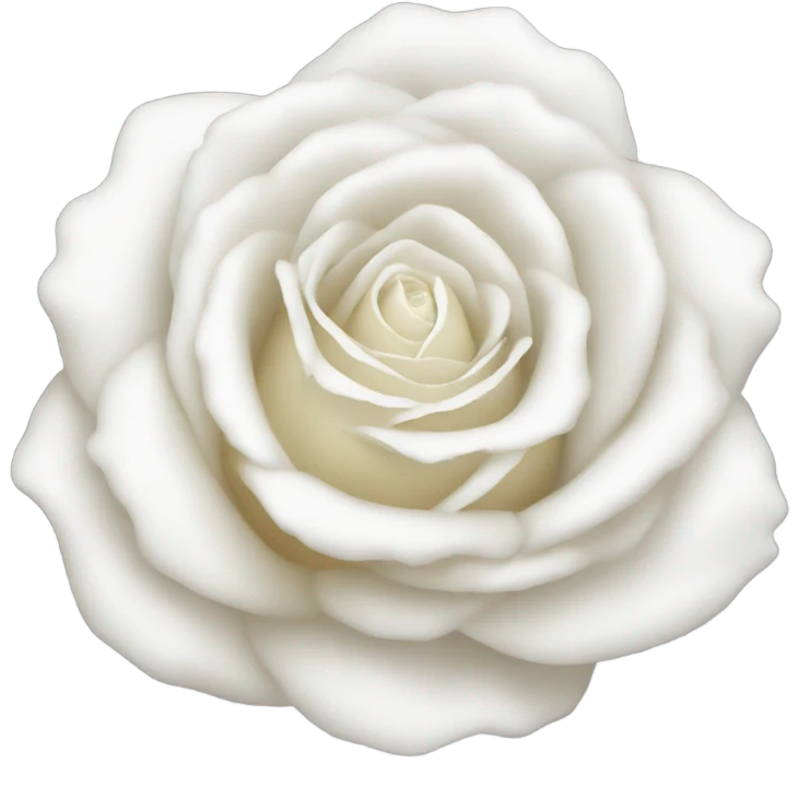 Rosa blanca emoji
