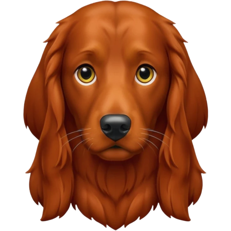 Irish setter  emoji