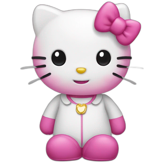 Hello kitty emoji