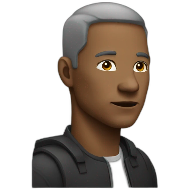 man in futur emoji