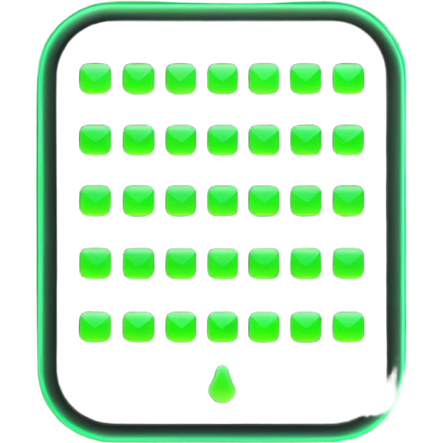 A screen with codings emoji