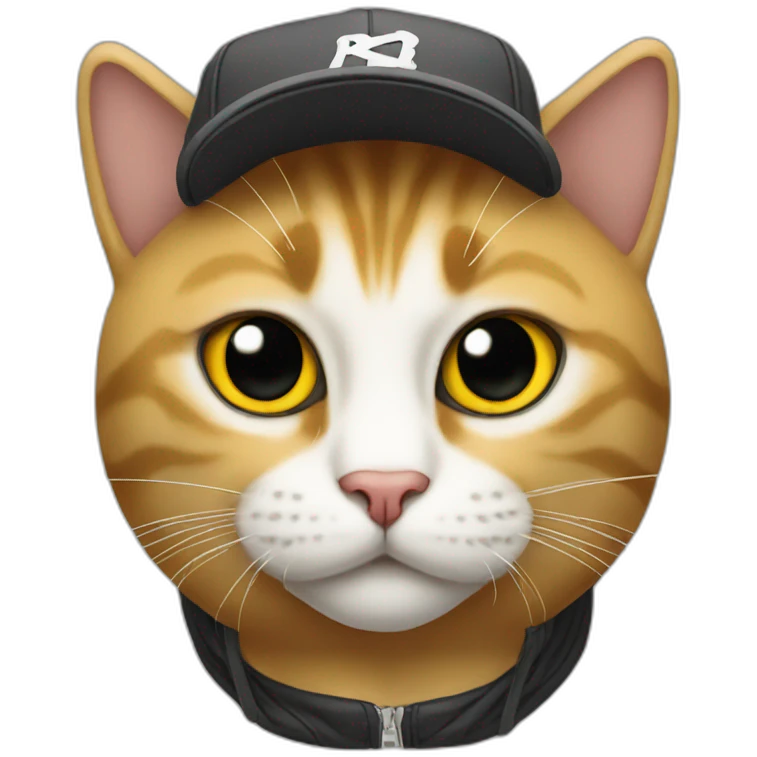 Hip Hop Cat emoji